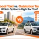 local taxi vs outstation taxi