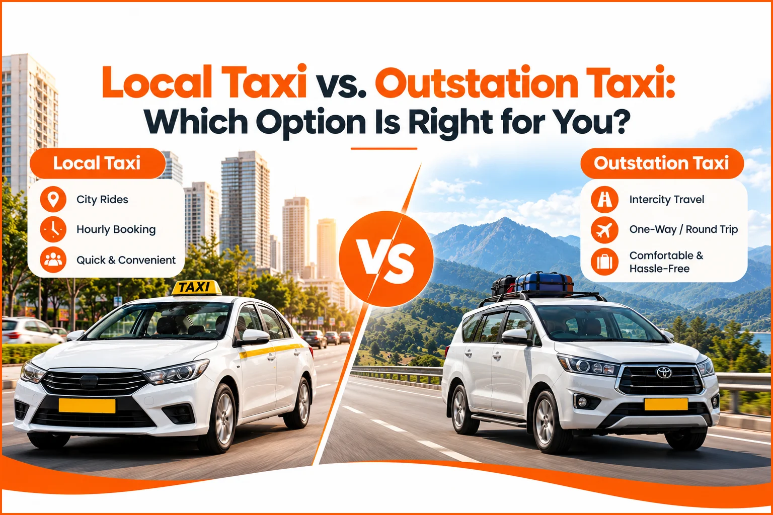 local taxi vs outstation taxi